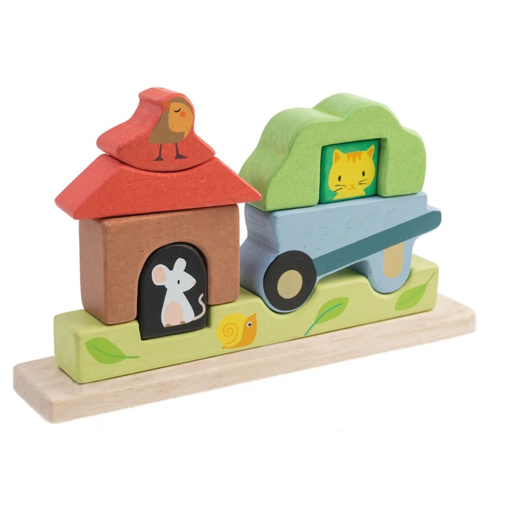 Tender Leaf Toys • Garden Magnetic Wooden Puzzle